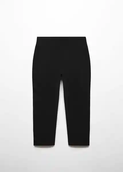 Leggings Bengala Negro Talla L Mujer Mango