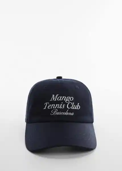 Gorra Tenis Navy Talla 99 Mujer Mango