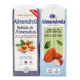 Almendrola Pack Bebida de Almendras Sin Azúcar