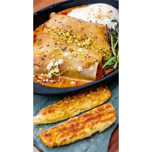 Canelones de Espinaca y Mix de Quesos