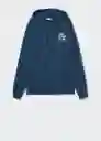 Sudadera Club Azul Talla 20 Teen Niños Mango