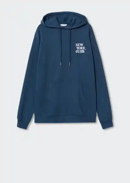 Sudadera Club Azul Talla 20 Teen Niños Mango