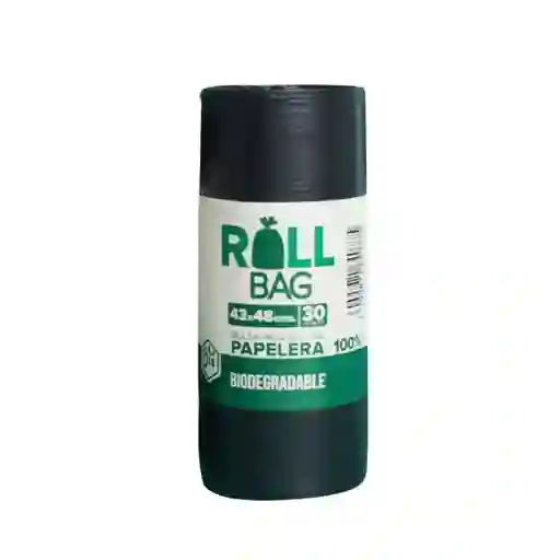 Bolsa Biodegradable Negra Papelera 43 x 48 cm