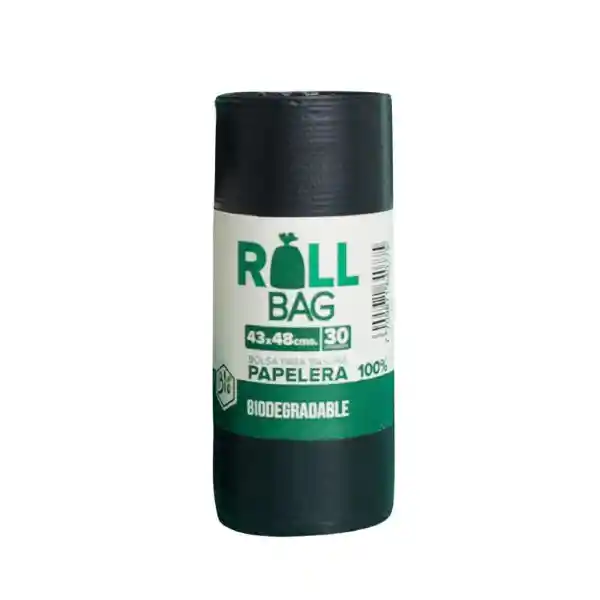 Bolsa Biodegradable Negra Papelera 43 x 48 cm
