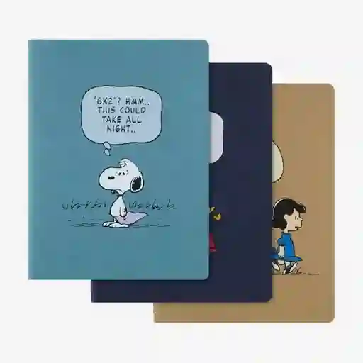 Moleskine Libreta Cahier XL Snoopy X3