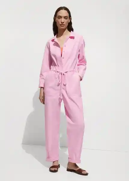 Enterizo Niña Rosa Talla M Mujer Mango