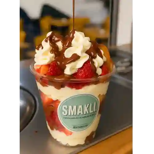 Fresas con Crema Antigravedad+chocolate