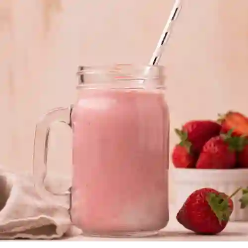 Malteada de Fresa