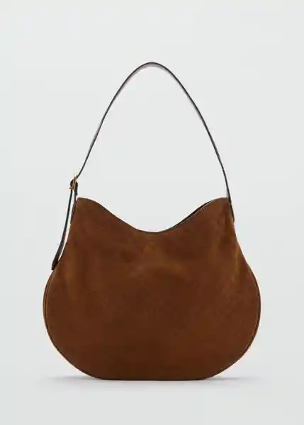 Bolso G Garland Cuero Talla 99 Mujer Mango