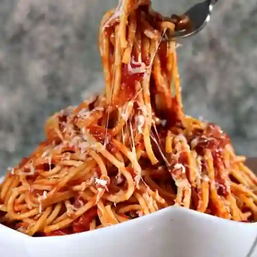 Pasta Amatriciana + Soda Hatsu