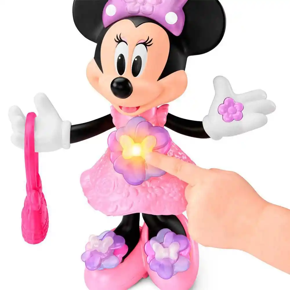 Disney Muñeca Minnie Moños de Flores