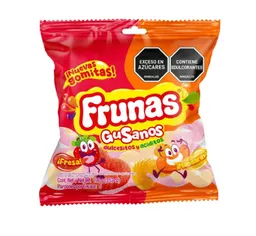 Frunas Goma Gusano Fresa Mandarina