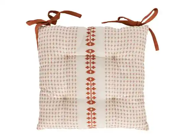 Cojín Silla Tejeduría Café Casaideas