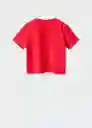 Camiseta Mngchiff Rojo Talla 10 Niñas Mango