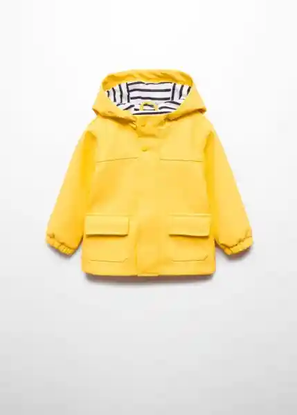 Chaqueta Gus Amarillo Talla 67 Niño Mango