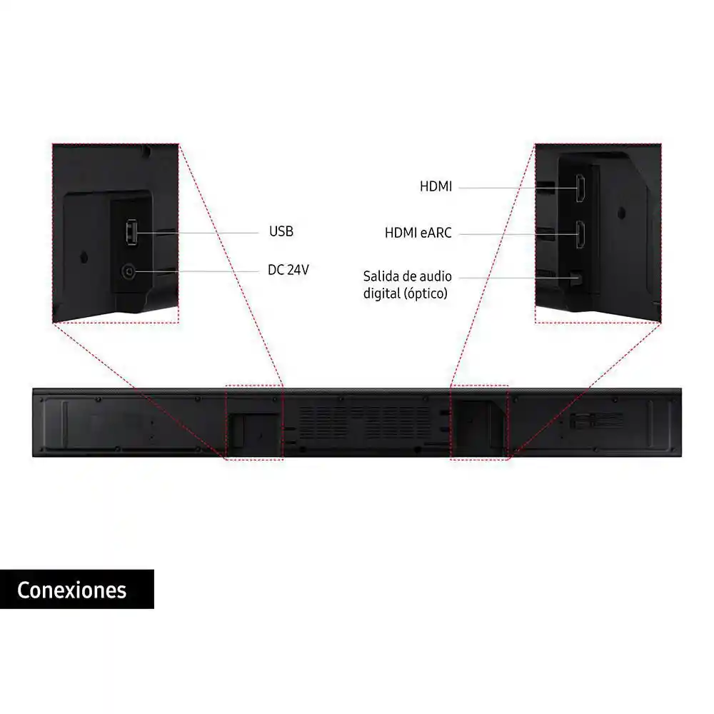 Samsung Barra de Sonido 3.1 HW-A650/ZL