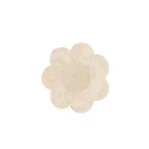 Cubrepezon Desechable de Tela Adhesiva Flor Nude Miniso