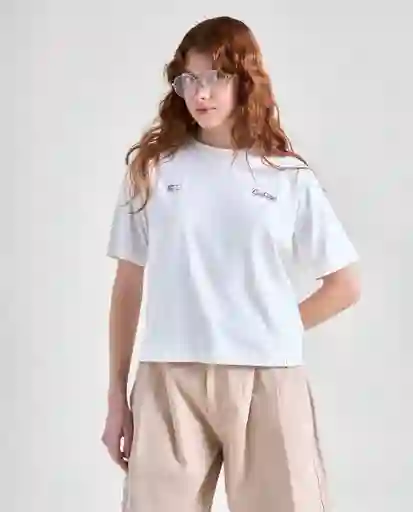 Camiseta Mujer Crudo Talla XS 609G004_CRU110606 Americanino