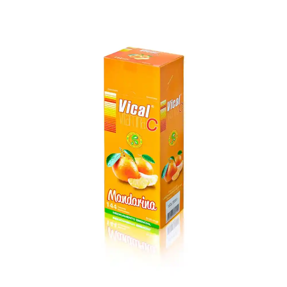 Vical Vitamina C 500 Mgx 12 Tabletas Mandarina
