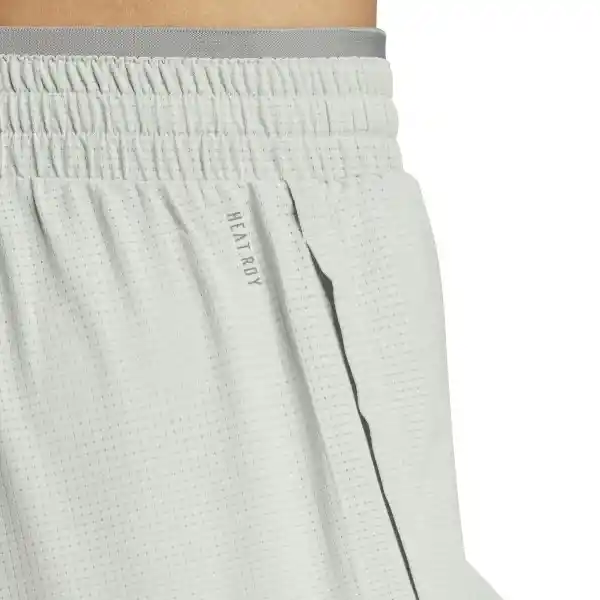 Adidas Short Hiit Hr 2N1 Para Mujer Gris Talla S