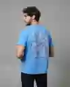 Camiseta Hombre Azul L 103G022_AZU184039 Rifle