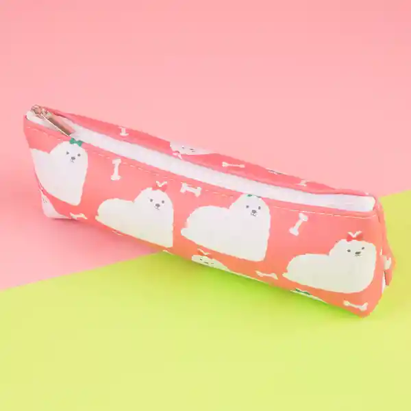 Lapicera de la Serie Stick Rosa Serie Puppy Miniso