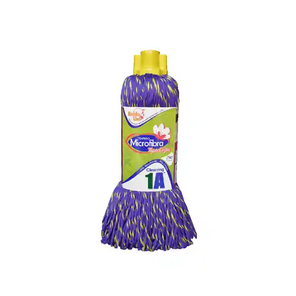 1A Trapeador Microfibra Violeta Sin Palo Ref 250