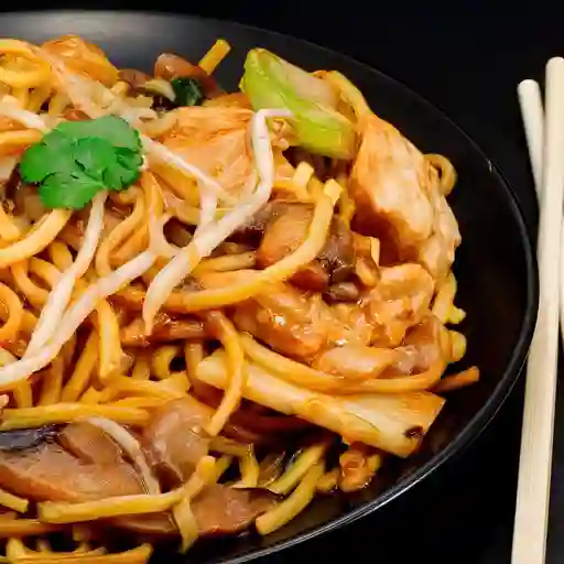 Fideos de Pollo y Res Personal