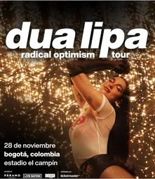 Dua Lipa Bogotá Vip Occidental - Paramo