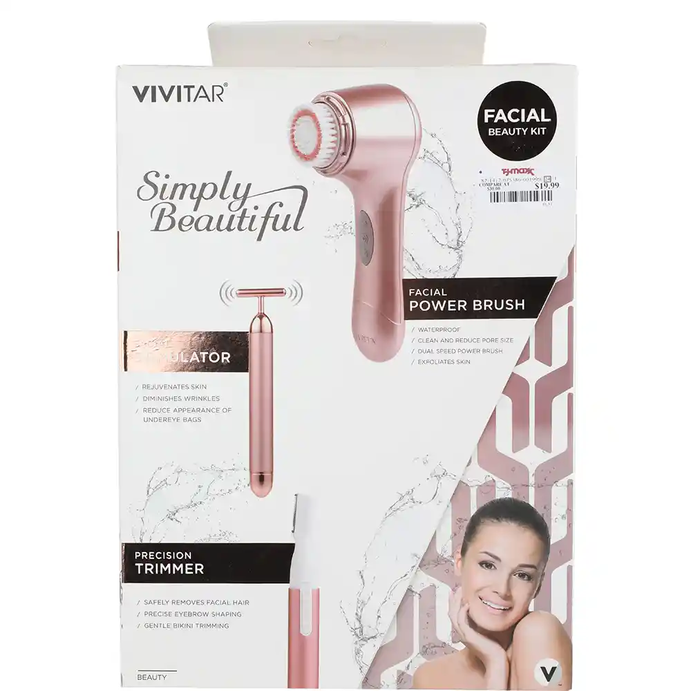 Vivitar Kit Cuidado Facial Rose Gold