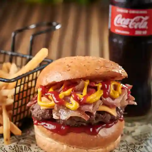 Combo Hamburguesa Bacon