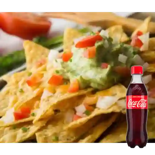Combo Nachos Tradicionales +Cocacola Orig 400ml