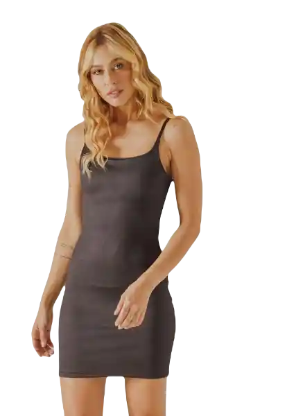 Vestido Manga Sisa Negro Talla L