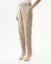 Pantalón Essential Café Desierto Claro Talla 5 Chevignon
