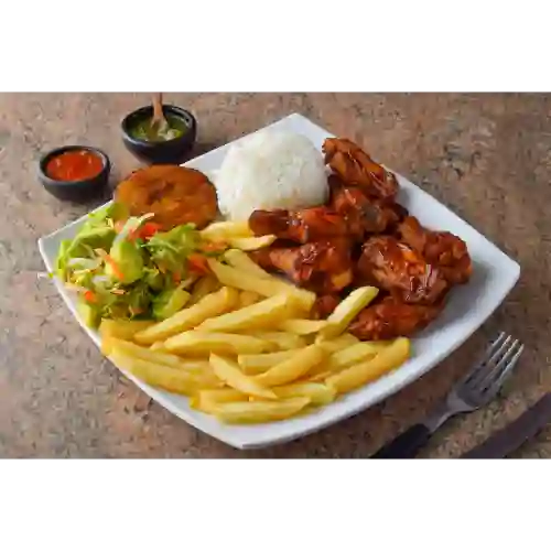 Alitas bbq