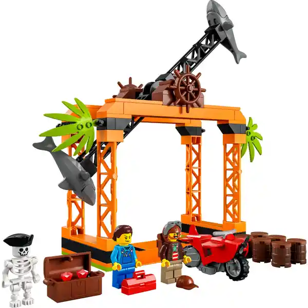 Set de Construcción Desafío Acrobático Ataque Del Tiburón Lego