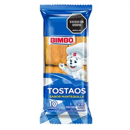 Tostadas Sabor Mantequilla Bimbo 150 g