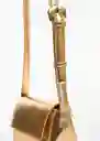 Bolso P Lucer Oro Talla 99 Mujer Mango