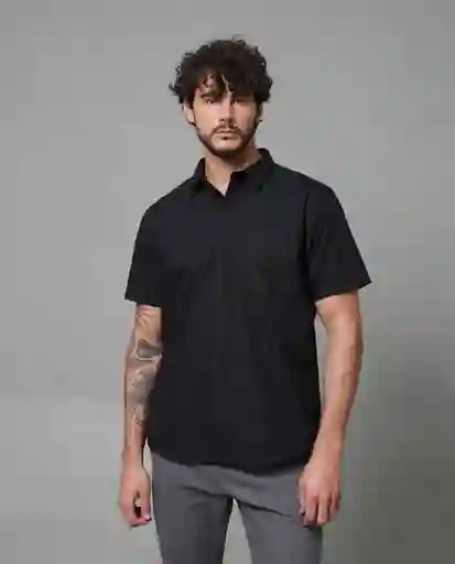 Camisa Hombre Negro XL 110 110G001_NEG194007 Rifle