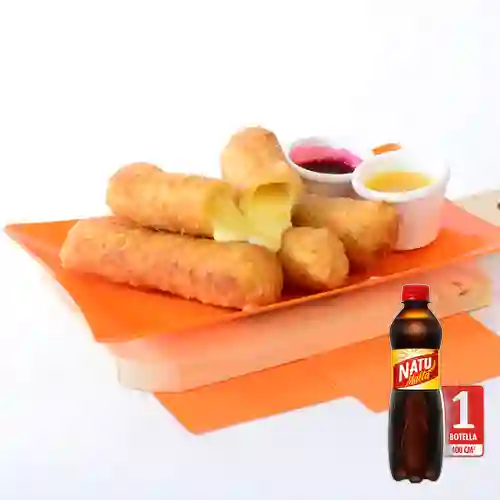 Combo Palito de Queso + Natu Malta 400 ml