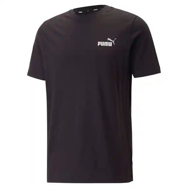 Puma Camiseta Ess+ 2 Col Small Logo Tee Negro L Ref: 674470-61