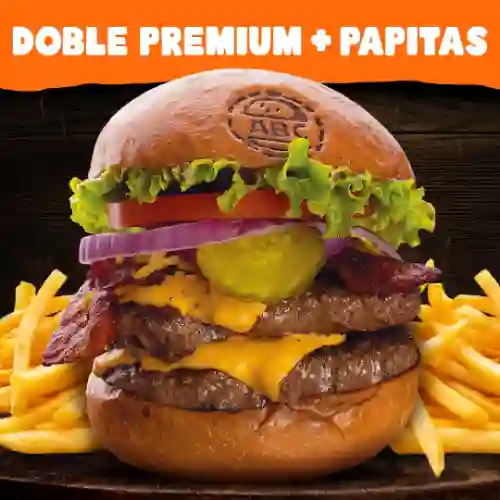 Hamburguesa Doble Premium