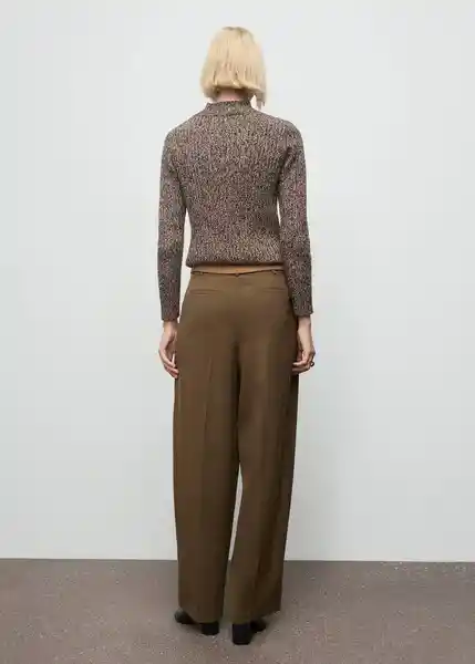 Saco Jersey Salty Chocolate Talla L Mujer Mango