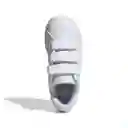Adidas Tenis Advantage Base 20 Moda Niño Blanco Talla 13K