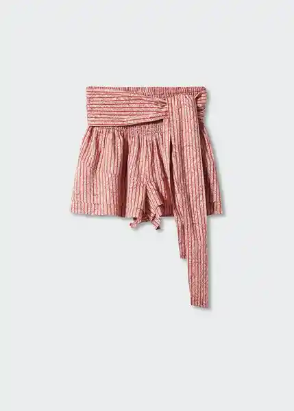 Short Saturnos Vino Talla 19 Mango Teen Girl Mango