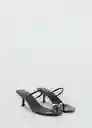Sandalias Linet Negro Talla 37 Mujer Mango