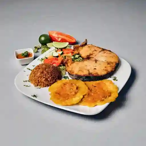 Posta de Bagre Frita + Bebida