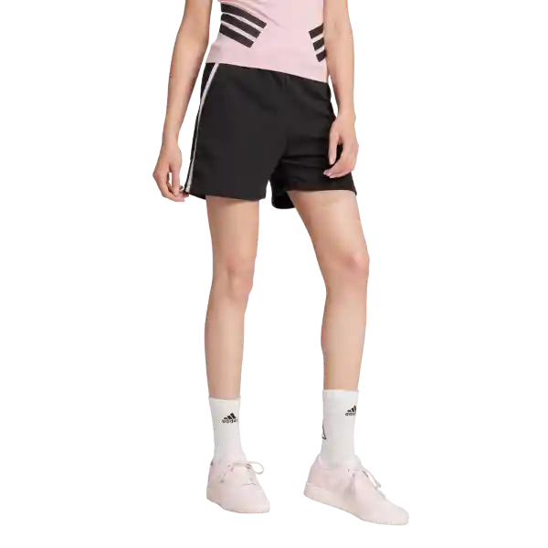 Adidas Pantaloneta W Cb Lifestyle Mujer Negro T S