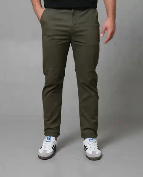 Pantalón Hombre Verde 28 160G001_VER190415 Rifle