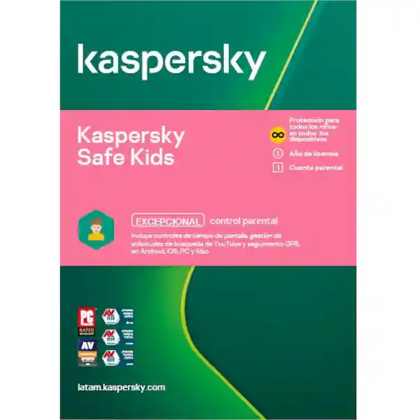 Kaspersky Tarjeta Internet Security Para Android + Safe Kids